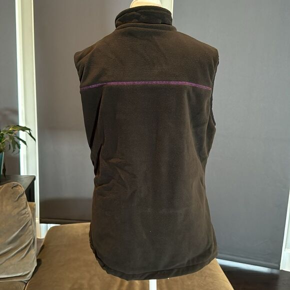 Lychee Heated Vest Unisex with Power Bank Black with Purple Trim Size L NEW - Picture 4 of 14